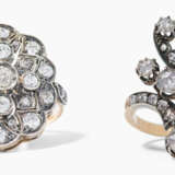 *Lot: Zwei Antike Diamant-Ringe - Foto 1