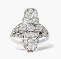 Art Déco Diamant-Ring