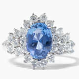 Ceylon-Saphir-Ring - фото 1