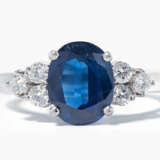 Saphir-Diamant-Ring - фото 1