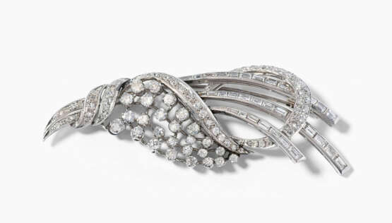 Diamant-Brosche - Foto 1