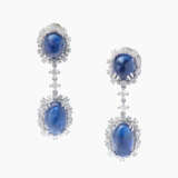 Saphir-Brillant-Ohrclips - Foto 1