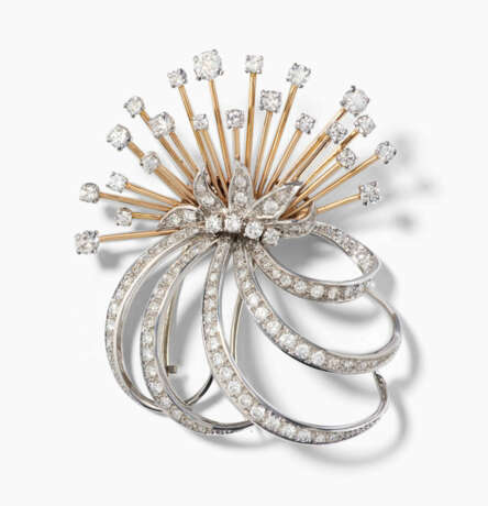 Diamant-Brosche - Foto 1