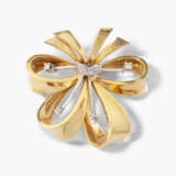 Diamant-Schleifenbrosche - photo 1