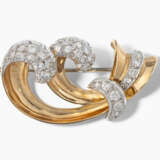 Diamant-Brosche. - фото 1