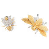 Lot: Zwei Insektenbroschen - фото 1