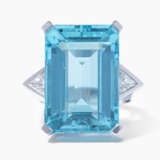 Aquamarin-Diamant-Ring - photo 1