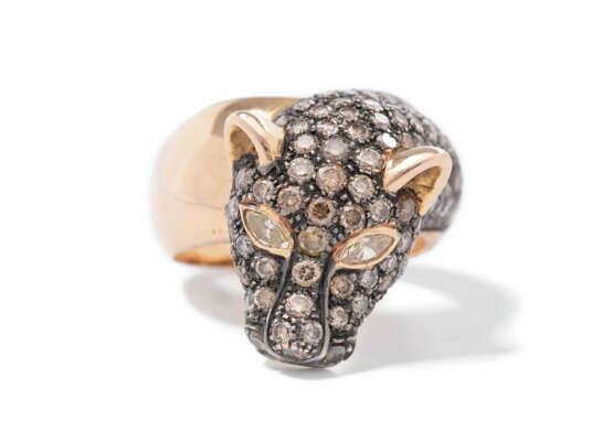 Panther-Diamant-Ring - photo 1