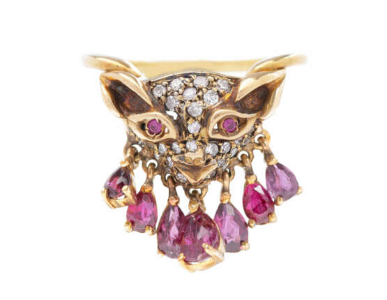 Rubin-Diamant-Ring - фото 1 Rubin-Diamant-Ring - фото 1