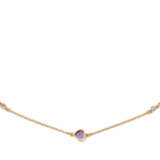 Farbstein-Herz-Kette - фото 1