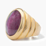 Set: Rubin-Zoisit-Ring und Brosche - фото 2