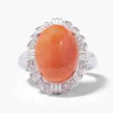 Korallen-Diamant-Ring - photo 1