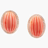 Trudel Edelkorallen-Brillant-Ohrclips - photo 1