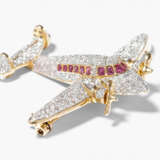 Flugzeug-Brosche - photo 1
