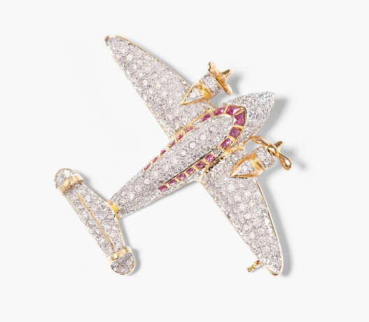 Flugzeug-Brosche - photo 3