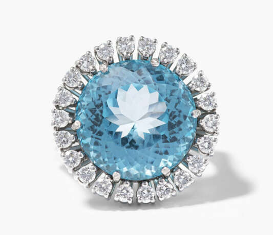 Topas-Diamant-Ring - Foto 1
