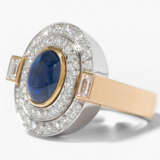 Saphir-Cabochon-Ring - photo 2