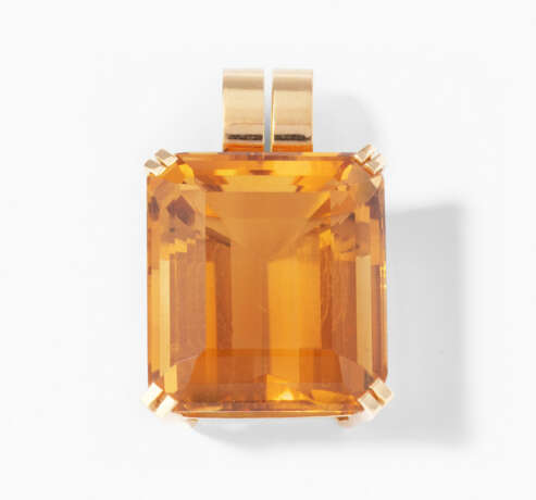 Citrin-Anhänger - photo 1