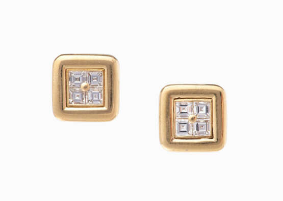Diamant-Ohrstecker - photo 1