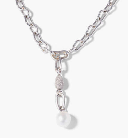 Südseeperlen-Diamant-Anhänger - фото 1 Südseeperlen-Diamant-Anhänger - фото 1