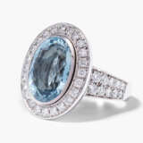 Aquamarin-Diamant-Ring - Foto 2