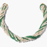 Smaragd-Kulturperlen-Collier - photo 1