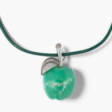 Chrysopras-Brillant-Anhänger - фото 1