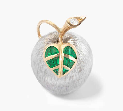 Smaragd-Brillant-Anhänger - фото 2