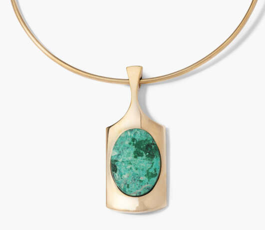 Halsreif mit Steinanhänger - фото 1