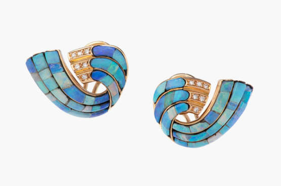 Opal-Brillant-Ohrclips - photo 1 Opal-Brillant-Ohrclips - photo 1