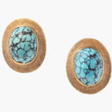 Türkis-Ohrclips - фото 1