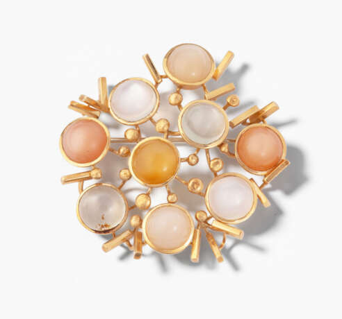 Mondstein-Brosche - photo 1 Mondstein-Brosche - photo 1