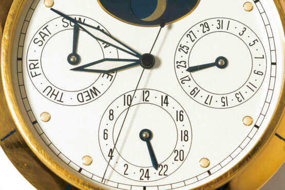 Cartier "Pasha" Tischuhr mit Kalender, 1990er Jahre - photo 6