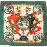 Hermès, 2 Foulards "Napoleon" und "Springs" - фото 1