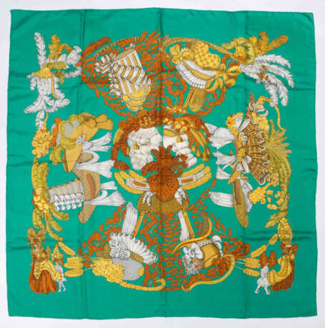 Hermès, Foulard "Chapeau!" - Foto 1