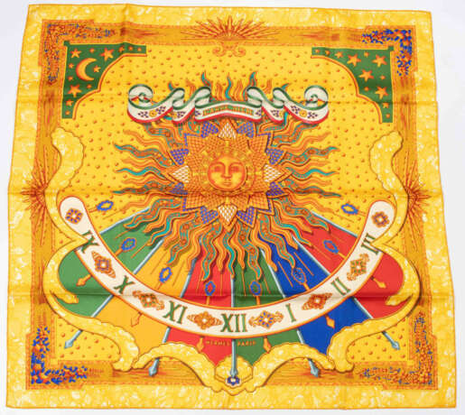 Hermès, Foulard "Carpe Diem" - photo 1 Hermès, Foulard "Carpe Diem" - photo 1