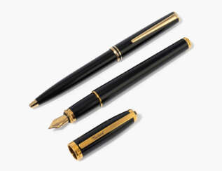 Montblanc, Kugelschreiber "Classic" und S.T. Dupont, Füllfederhalter