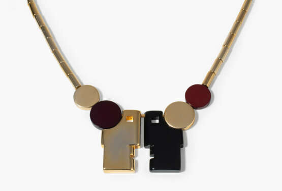 Francois Schoenlaub für Guillemette L'Hoir, Paris, Collier "Bauhaus" - photo 1