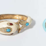 Ciner, Armreif, Weiss, Brosche, Ring - фото 1