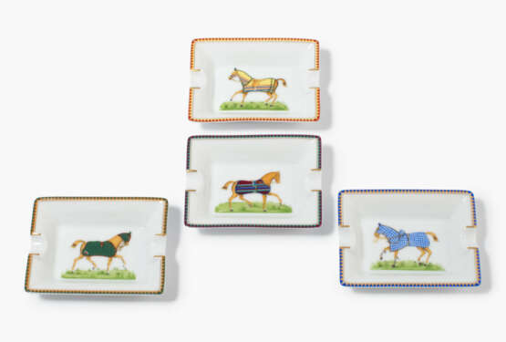 Hermès, 4 Miniaschenbecher - photo 3 Hermès, 4 Miniaschenbecher - photo 3