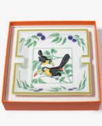 Vêtements et accessoires. Hermès, Aschenbecher "Toucans"