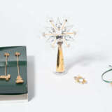 Georg Jensen und Swarovski, 1 Paar Weihnachtskerzenhalter und Weihnachtsschmuck - photo 1