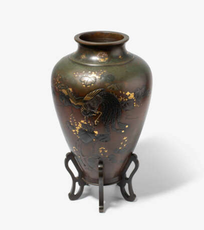 Grosse Bronzevase - фото 1