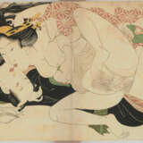 Lot: 11 Blätter diverse Shunga - фото 3