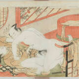 Lot: 11 Blätter diverse Shunga - фото 11