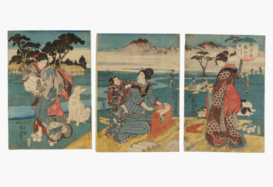 Lot: 13 Blätter Farbholzschnitte - фото 2 Lot: 13 Blätter Farbholzschnitte - фото 2