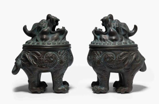 1 Paar Räuchergefässe - photo 1 1 Paar Räuchergefässe - photo 1