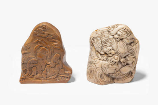 Lot: 2 Siegelsteine - фото 1