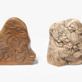 Lot: 2 Siegelsteine - фото 1