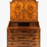 Schreibkommode mit Schrankaufsatz - фото 2